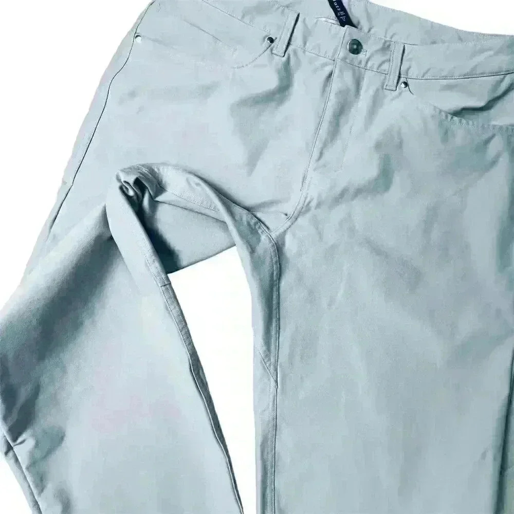 Lululemon Men's Light grayStraight Jeans Size 34 5-Pocket Design - Picture 8 of 11